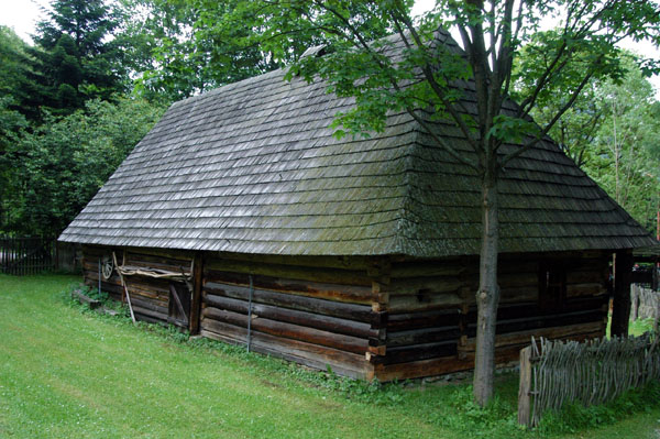 A Skansen is an open-air museum of old Slovak buildings