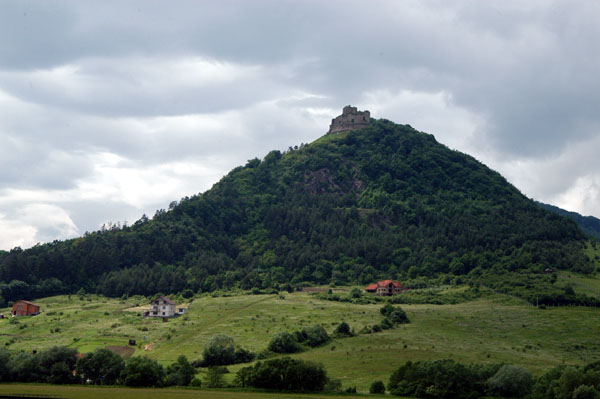 Hilltop ruin outside Preov, Slovakia