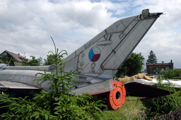 Junked Czechoslovak MiG's in Preov, Slovakia 5/2005
