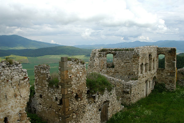 View from the Gothic Tower, Spi Castle