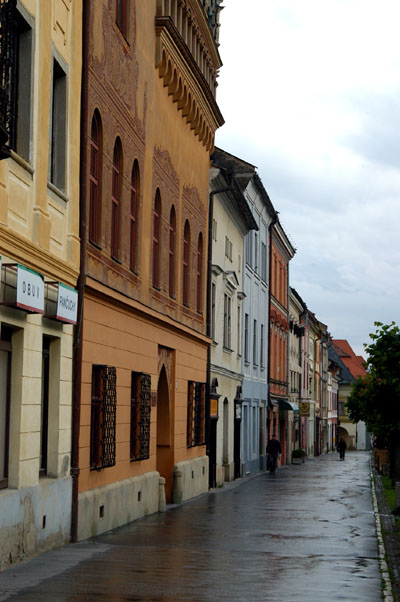 East side of Town Square, Levoča
