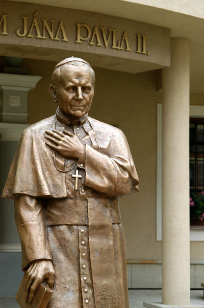 Pope John Paul II, Bansk Bystrica