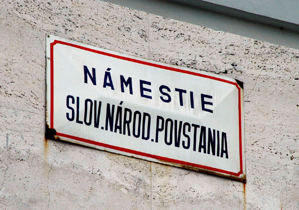 Nmestie SNP (Slovak National Uprising) Bansk Bystrica