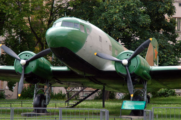 Lisunov Li-2, part of the Slovak National Uprising museum
