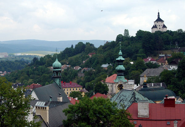 Bansk tiavnica from the Old Castle