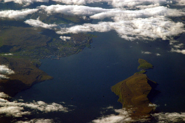 Nolsoy and Streymoy Islands in the Faroes