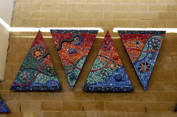Mosaics, Wellington Street Station, Perth