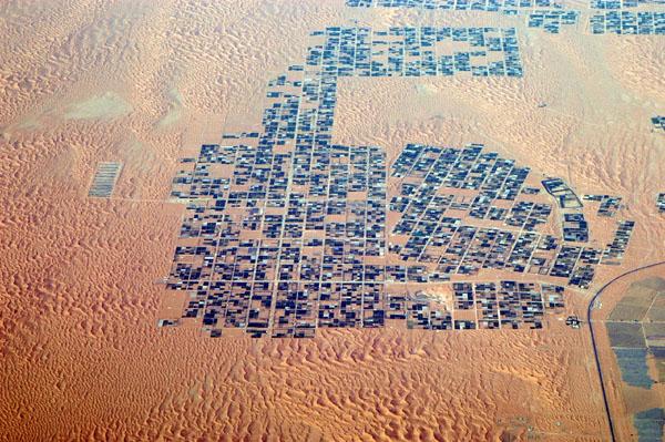 Agriculture in the desert west of Al Ain