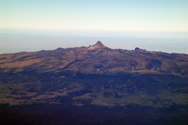 5,199 m (17,057 ft), Mount Kenya is the second highest mountain in Africa, after Kilimanjaro
