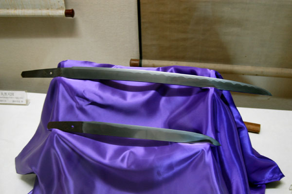 Blades of Samurai swords