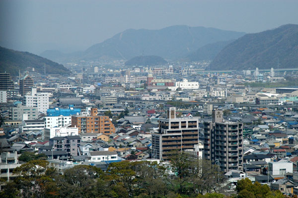 Himeji view from main tower