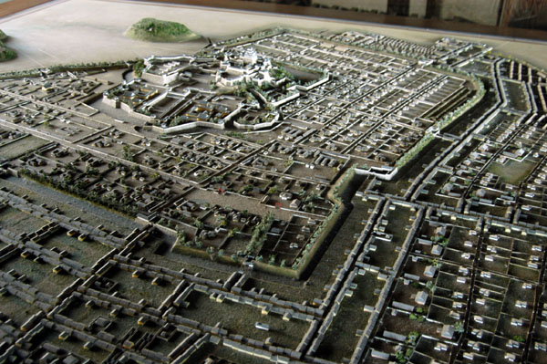 Model of Himeji and the Castle at it's peak