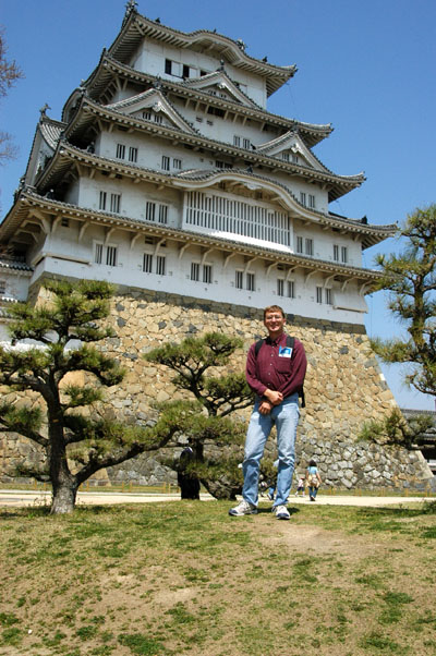 Me at Himeji Castle