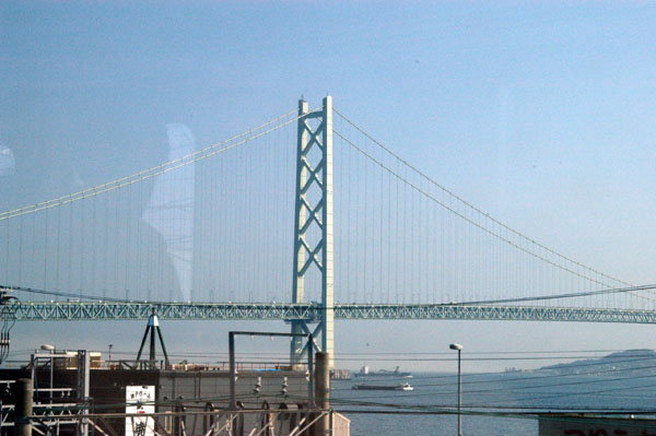 Bridge from the main island of Honshu to neighboring Awaji