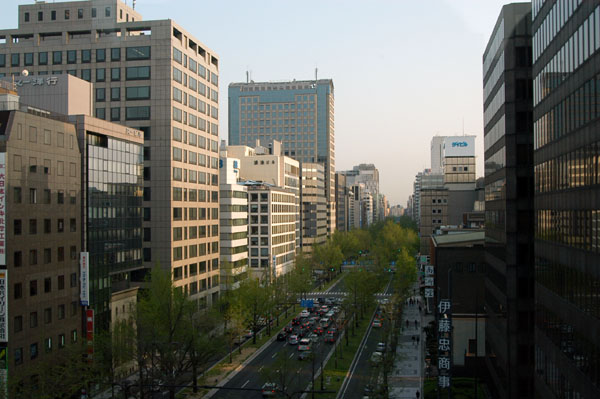 View from the Green Line