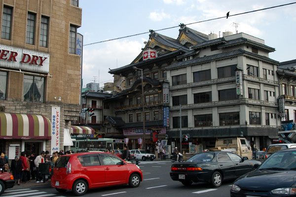 Minami-za Theatre, Shijo-dori, Gion