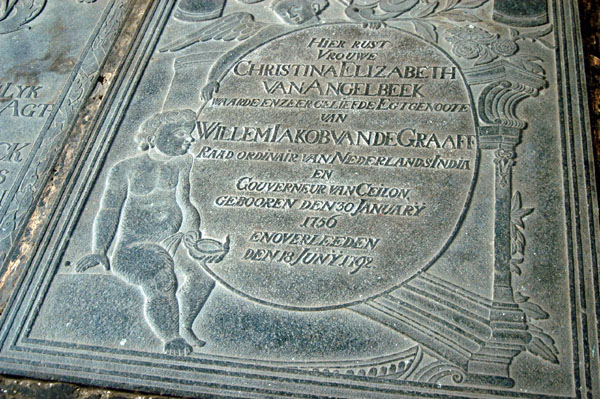 1792 Tomb, Wolvendaal Church