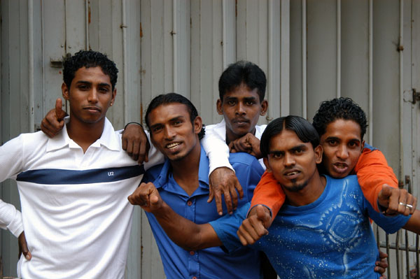 Shafran and friends, Wolfendhal Street, Colombo