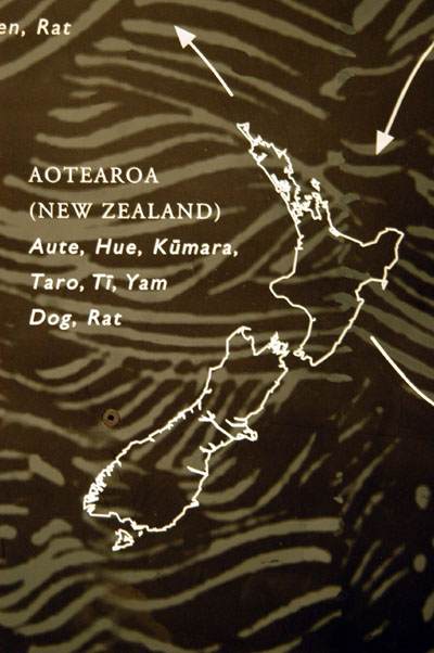 Polynesians arrived in New Zealand around 1200