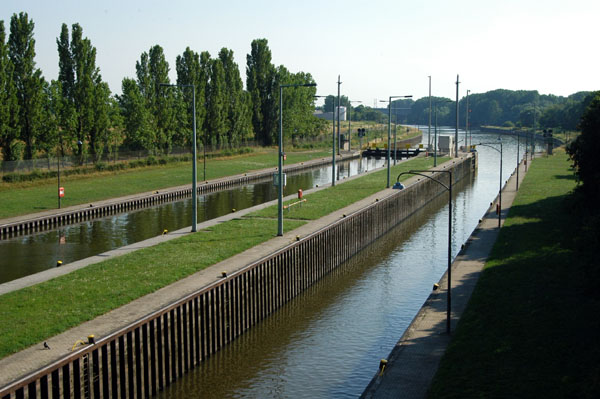 Locks on the Main River at Ettersheim