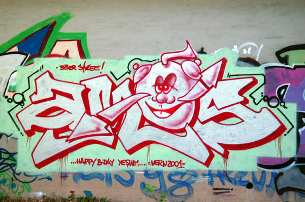 Graffiti in Schwanheim