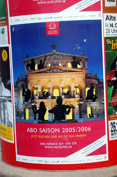 Season tickets for the Alte Oper
