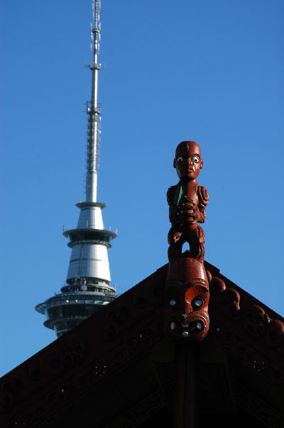 Maori meetinghouse in Auckland
