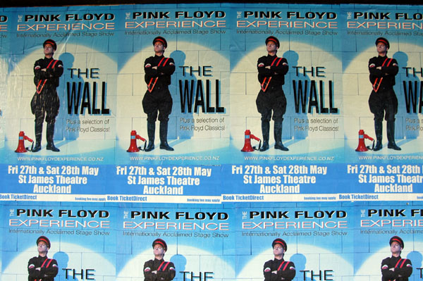 Poster for The Wall, Auckland