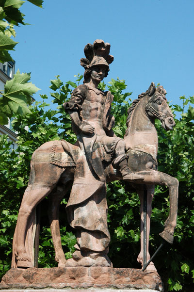 Equestrian statue, Mainz