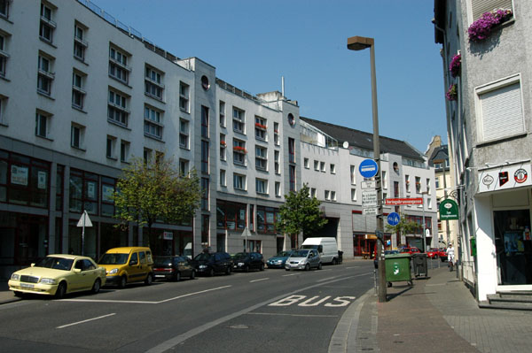 Weißlilliengasse at Heringsbrunnengasse, Mainz