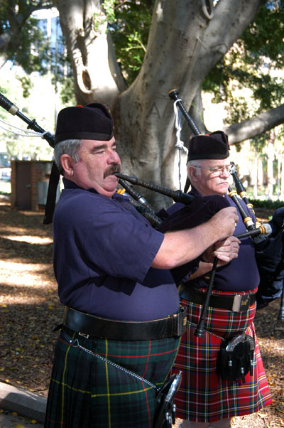 Bagpipers, Hyde Park