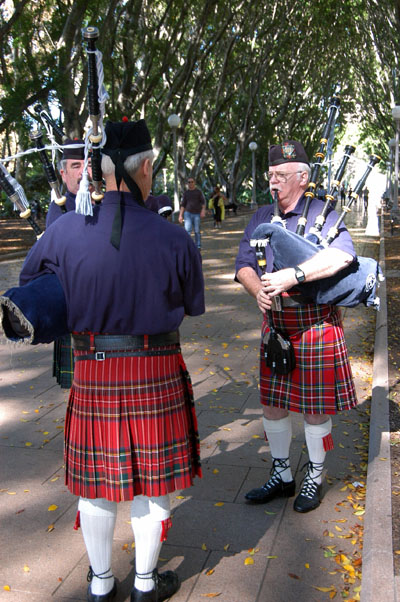 Bagpipers, Hyde Park