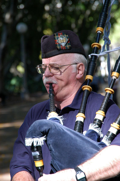 Bagpiper, Hyde Park