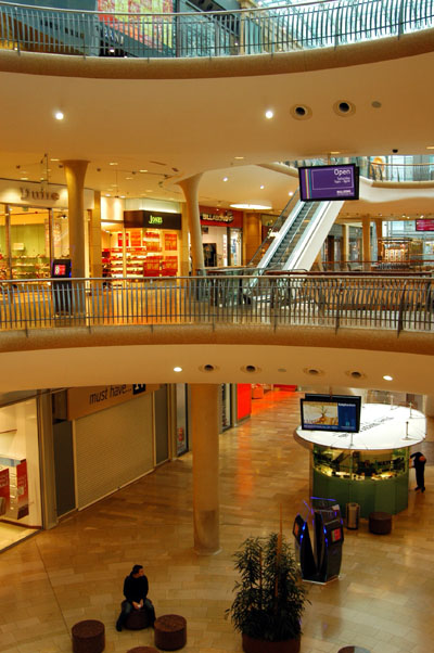 Inside the Bullring Shopping Centre