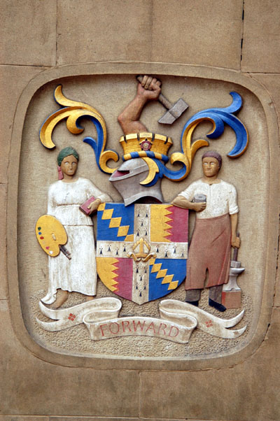 Victoria Square - Birmingham Coat of Arms