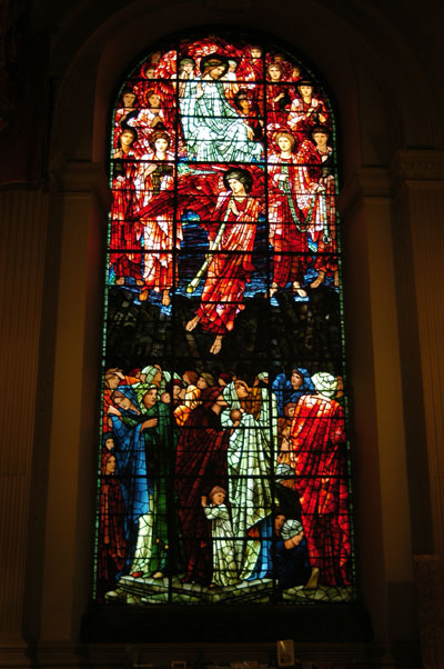 Stained glass by Sir Edward Burne-Jones