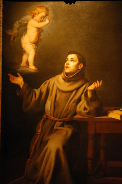 The Vision of St. Anthony of Padua, Bartolome Esteban Murillo (1617-1689)
