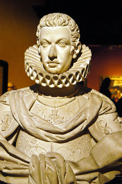 Bust of Cosimo II, Grand Duke of Tuscany, by Antonio Novelli (1600-1662)