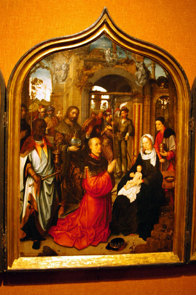 Adoration of the Maji, Adriaen Isenbrandt (ca1490-1551)