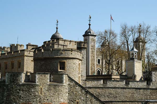 The White Tower and the outer curtain walls