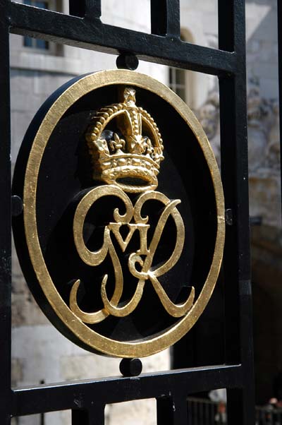 Monogram of King George VI