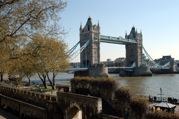 Tower Bridge from the Tower of London