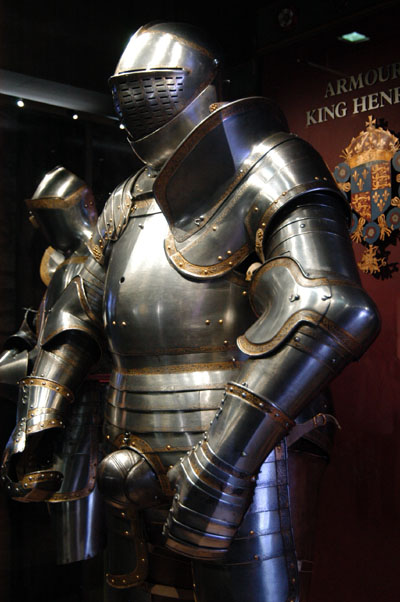Foot combat armour of King Henry VIII