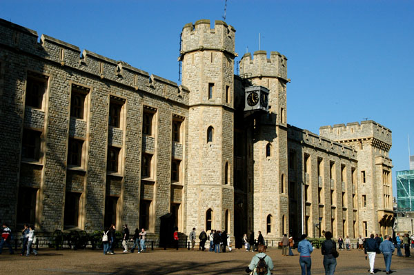 Waterloo Barracks now houses the Crown Jewels