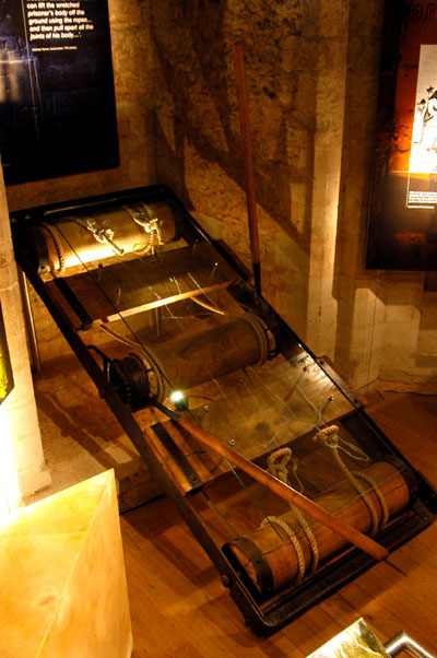 Exhibition of medieval torture devices