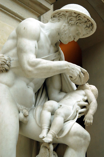 Phorbas and Oedipus, Denis-Antoine Chaudet, 1801
