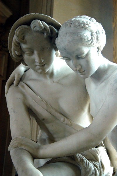 Daphnis and Chloe, Raymond Gayard, 1855