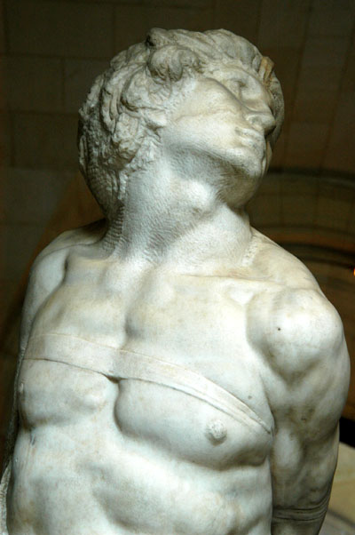 The Rebellious Slave, Michelangelo, 1513-1515