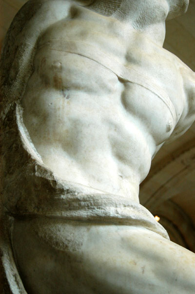 The Rebellious Slave, Michelangelo