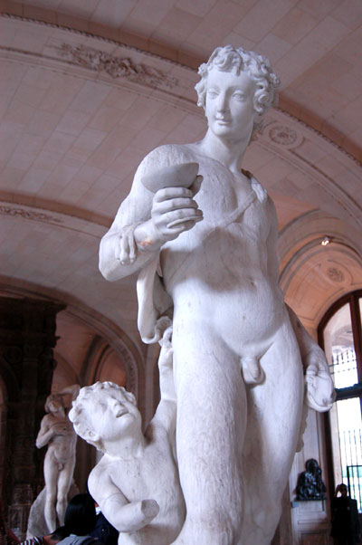Bacchus and a young satyre, Gianfrancesco Susini (1575-1653)